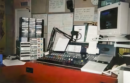 The On Air Studio in 1995