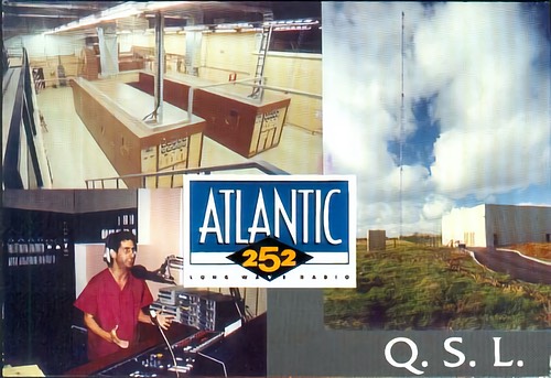 Atlantic 252 QSL Card